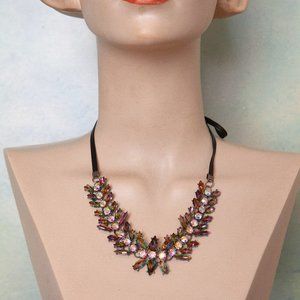 Adjustable Neckline Statement Necklace